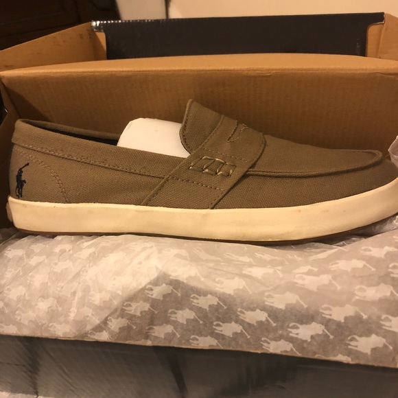 Ralph Lauren Polo Slip-ons - Picture 1 of 3